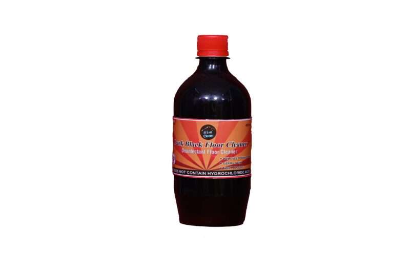 Dark black floor cleaner